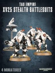T'au Empire Xv25 Stealth Battlesuits